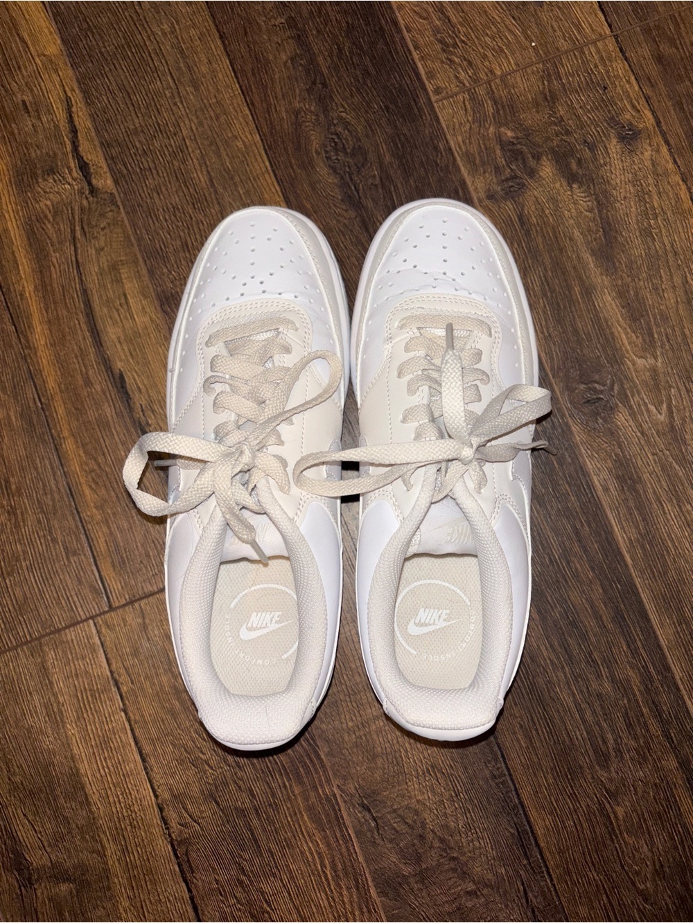 Nike Court Vision Low White and Cream